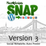 New Release: SNAP for WordPress Version 3.4.12