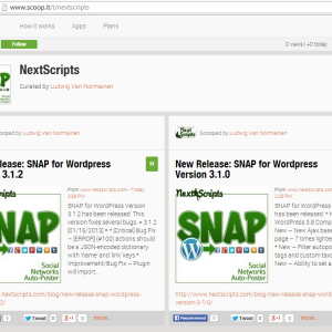 New Release: SNAP for WordPress Version 3.2